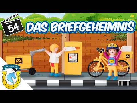 Playmobil Die Hufers - Folge 54: Das Briefgeheimnis 🏤 ✉️ 📯 | Kinderpost | Playmobil Post Film