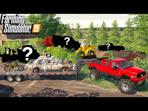 I BOUGHT EVERYTHING IN A STRANGER'S ABANDON BACKYARD | (ROLEPLAY) FARMING SIMULATOR 2019