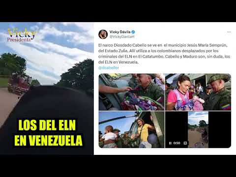 VICKY DÁVILA: El Narco Diosdado Cabello Se Ve En El Municipio Jesús María Semprún, Del Estado Zulia