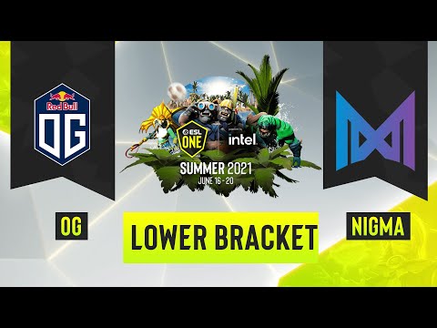 Dota2 - OG vs. Team Nigma - Game 3 - ESL One Summer 2021 - Lower Bracket