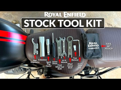 Royal Enfield Stock TOOL KIT - How to Use?