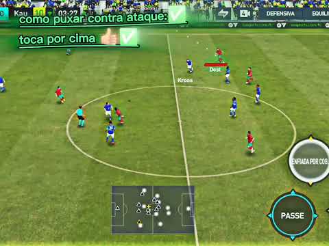 ensinando a como puxar contra ataque no FIFA MOBILE