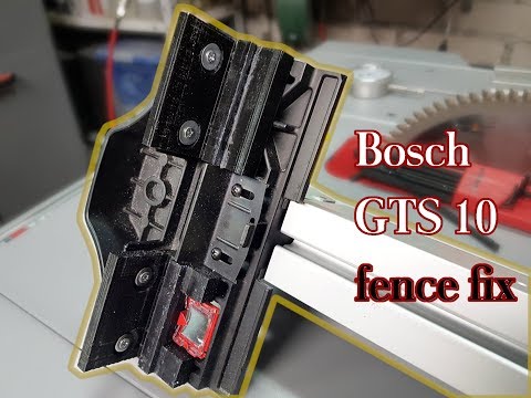 Bosch GTS 10 XC fence fix/upgrade