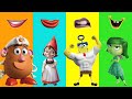Wrong Mouth Toy Story Sherlock Gnomes Inside Out Spongebob Finger Family Alphabet Song