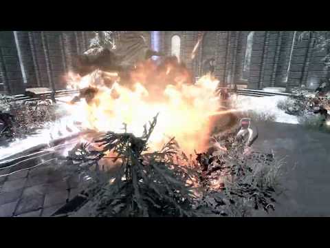 Skyrim Battles - Mages Army vs Necromancers Army 2/2 +BONUS