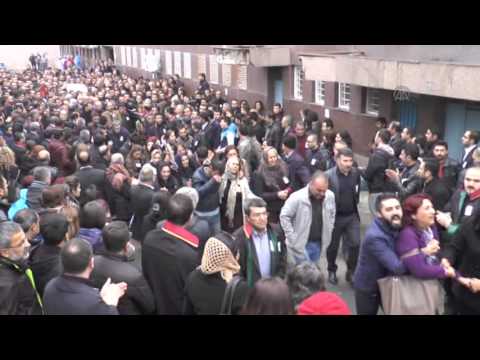 Funeral for lawyer Tahir Elci killed in Diyarbakir terror attack