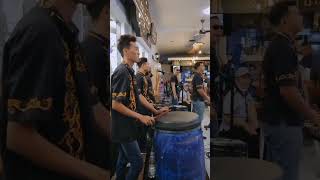 Download lagu angel versi angklung satria jogja ,suasana hujan masih tetep rame #shorts mp3