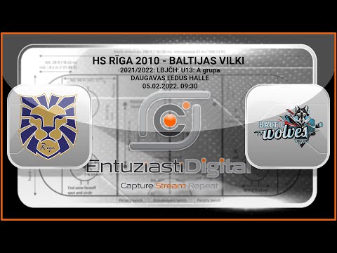 2021/2022: LBJČH: U13A HS Rīga 2010 - HS Baltijas Vilki U13