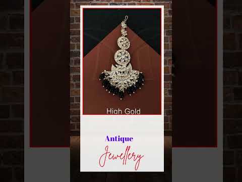 Pink brass antique jewelry designer high gold polish antique...