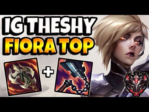 TheShy FIORA TOP vs CAMILLE - Patch 11.14 Ranked Korea ✅