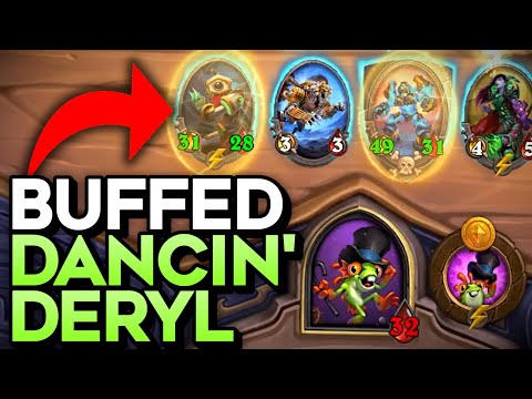 How to play the new Dancin' Deryl | Hearthstone Battlegrounds Tips