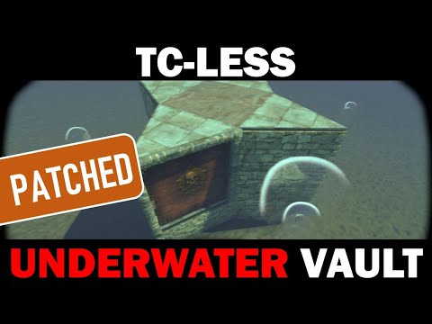 The Ocean Vault - RUST Non-Decaying Underwater Hidden Loot Base [PATCHED]