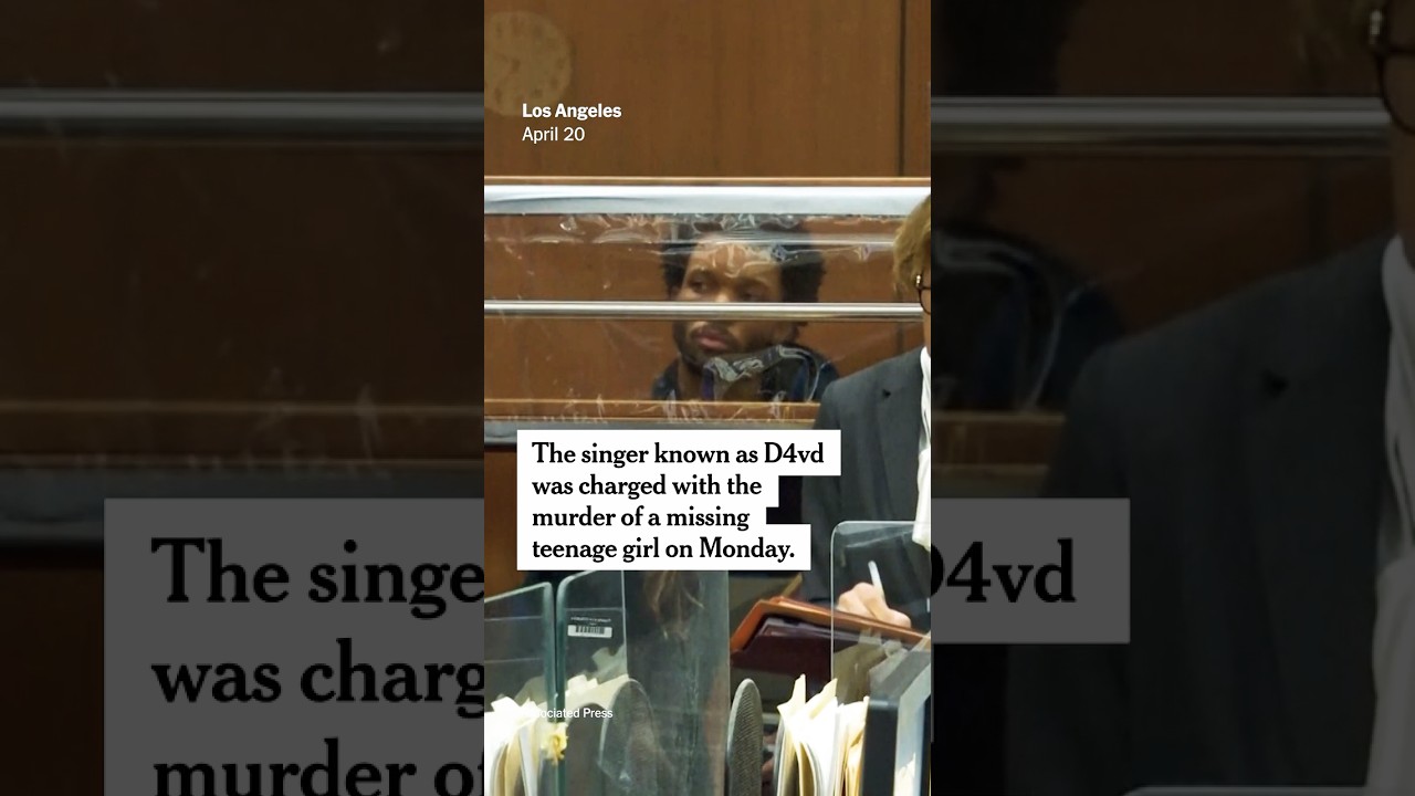 D4vd Is Charged With Murder of Celeste Rivas Hernandez