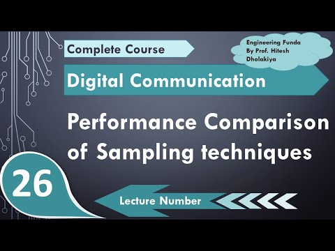 Performance comparison of sampling techniques in digital communication by engineering funda