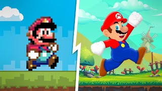 Mario’s Epic 3D Transformation | Evolution of Super Mario 2