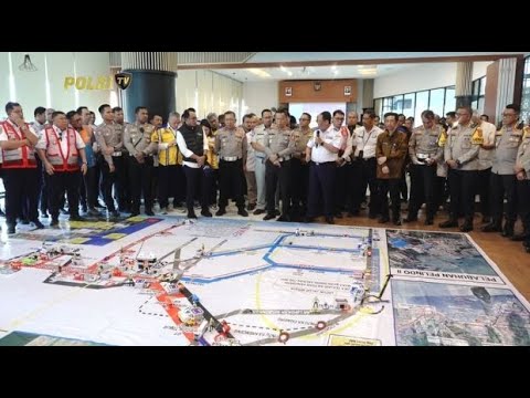 JELANG NATARU, POLRI GELAR TACTICAL FLOOR GAME