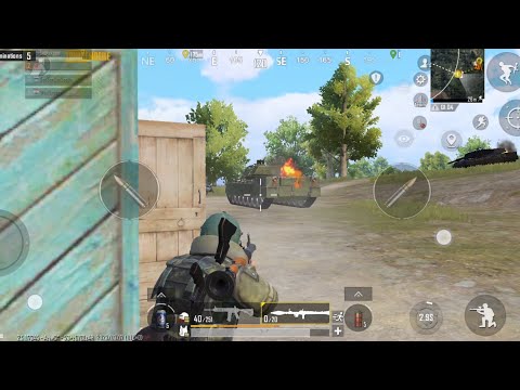 Destroying the first TANK in Payload 2.0. PUbg Mobile Payload Gameplay