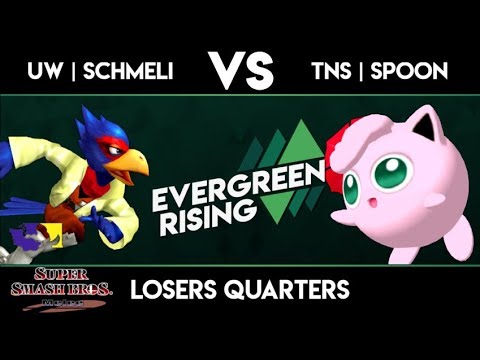 Evergreen Rising #5 - UW | Schmeli vs TNS | Spoon - Melee Losers Quarters