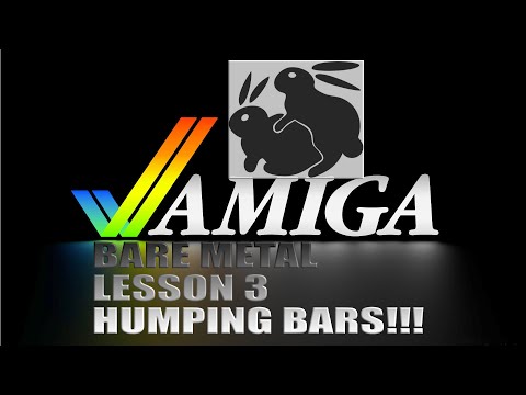 Amiga assembly lesson3  bouncing copper bar