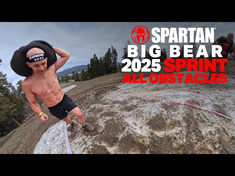 Spartan Big Bear Sprint 2025 | All Obstacles