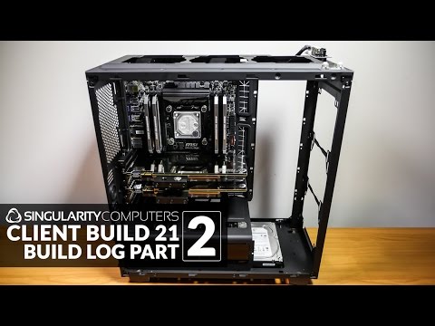 SC Build #21: H440 Liquid Cooling: Part 2