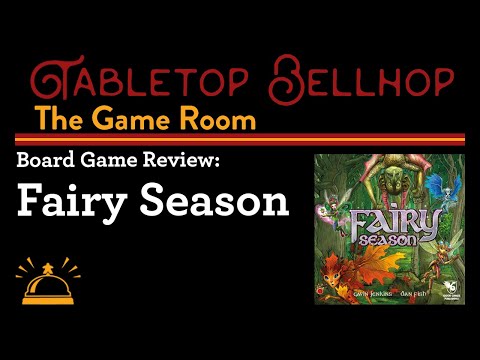 Fairy Season, a light family friendly card game about goblins catching fairies -- Card Game Review