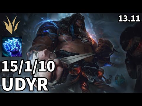 Udyr Jungle vs Kayn - EUW Master | Patch 13.11
