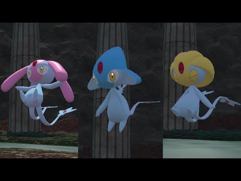 Mesprit, Azelf & Uxie Battles - Pokemon Legends Arceus (Post-game)