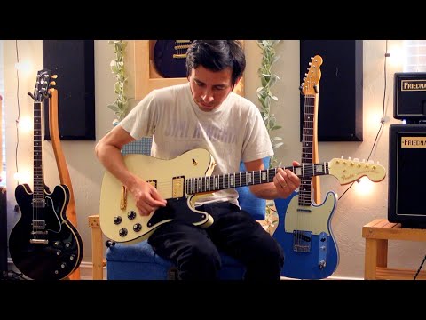 First play through - Fender Parallel Universe ii Troublemaker Tele.