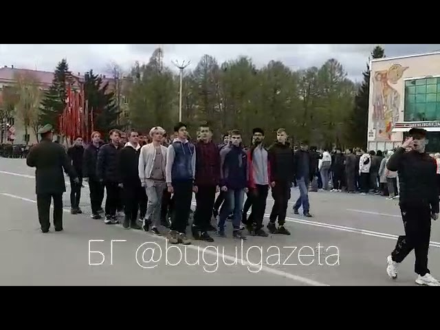 Бөгелмәдә хәрби парадның беренче зур репетициясе узды