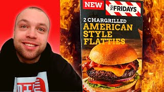 TGI Fridays 2 Chargrilled American Style Flatties | Iceland | Food Review