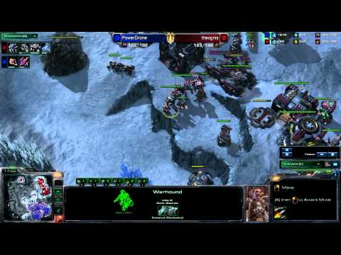 HotS Beta - QuanticTheognis (T) vs. EGMachine (Z) - StarCraft 2
