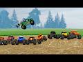 Crashes And Saves Monster Trucks JAM BeamNG Monster Truck Crashes