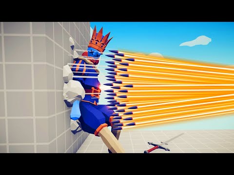 AWP SNIPER GOD PINNING EVERY UNIT TO THE WALL | TABS Totally Accurate Battle Simulator