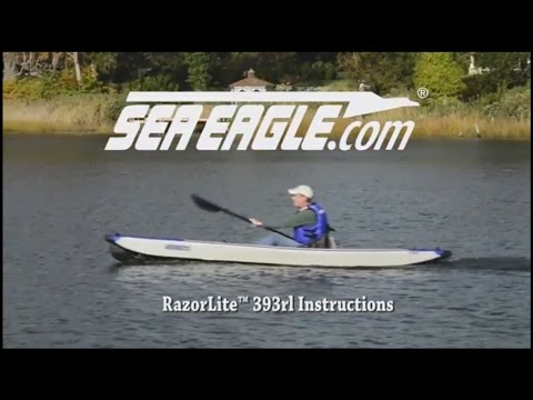 Sea Eagle RazorLite 393 Inflatable Kayak Pro Solo Package video poster
