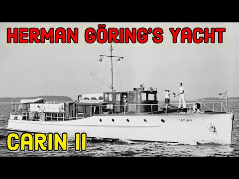 Hermann Goering's yacht, the Carin II.  Hitler Diaries Part three.