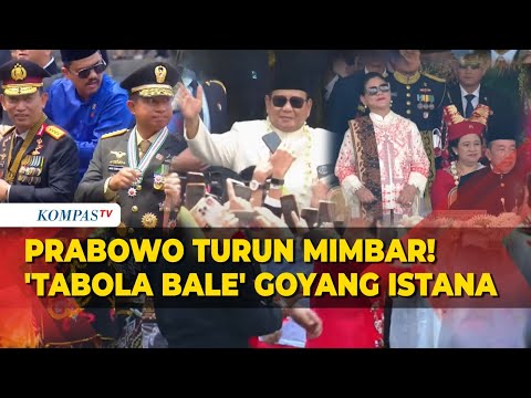 [FULL] Istana Bergoyang! Prabowo Sampai Turun Mimbar Joget 'Tabola-Bale' di HUT ke-80 RI