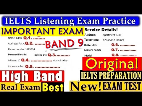 IELTS LISTENING PRACTICE TEST 2025 WITH ANSWERS | 03.10.2025
