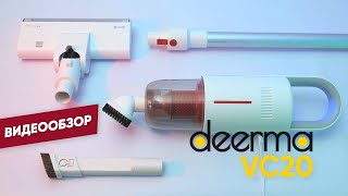 Deerma VC20 Cordless Vacuum Cleaner White (DEM-VC20S) - відео 2
