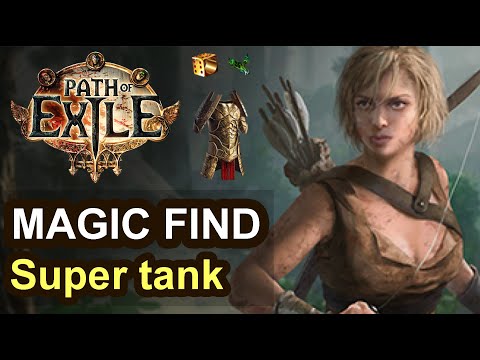 [PoE 3.21] Magic Find - Super Tank Pathfinder Devouring totem, Easy farm and does not die.