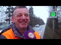 Buurt schaft zelf matrixbord aan voor gevaarlijke weg