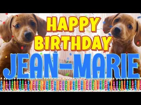 Happy Birthday Jean-Marie! ( Funny Talking Dogs ) What Is Free On My Birthday