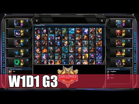 [no cast] Mousesports vs Ex Nihilo | S5 EUCS Summer 2015 Week 1 Day 1 | MOU vs EXN W1D1 EUCS