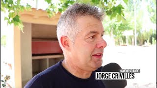 Recibimiento a Jorge Crivillés en Pozoamargo- lamanchuelaaldia.com