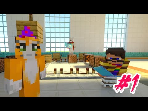 Redstone School - Episode 1 - Simple Circuits