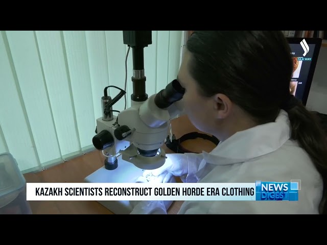 Kazakh scientists reconstruct Golden Horde era clothing