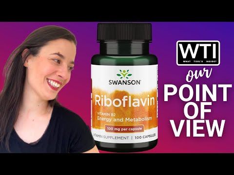 Swanson Vitamin B2 Supplements - WTI product video review