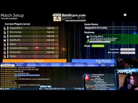 osu! Niko gets banned on stream (Doomsday stream)