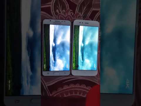 Super Amoled vs IPS LCD Display Comparison( J7 vs Mi A1)