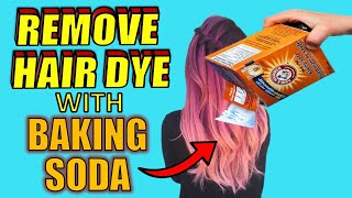 4 Easy Ways to REMOVE HAIR DYE With BAKING SODA